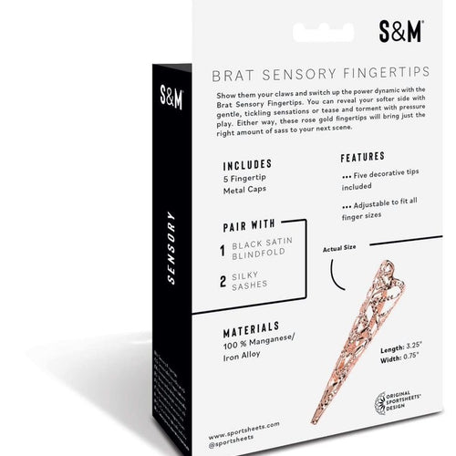 S&M BRAT SENSORY FINGERTIPS - SS92126