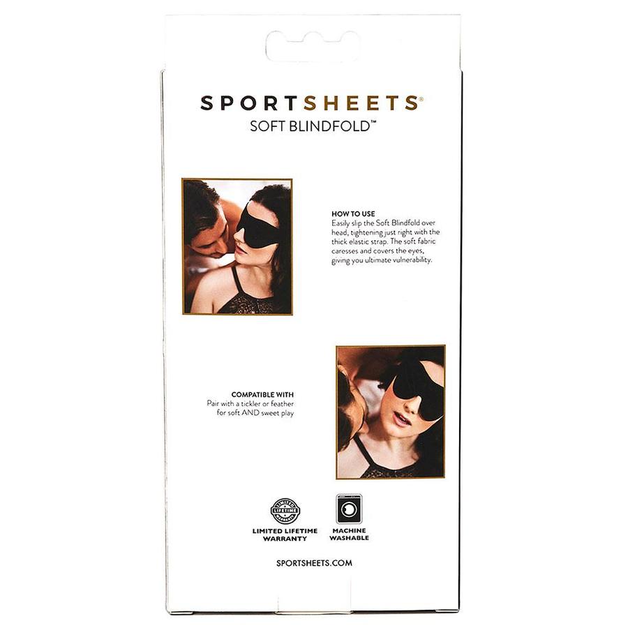 SOFT BLIND FOLD BLACK - SS93040