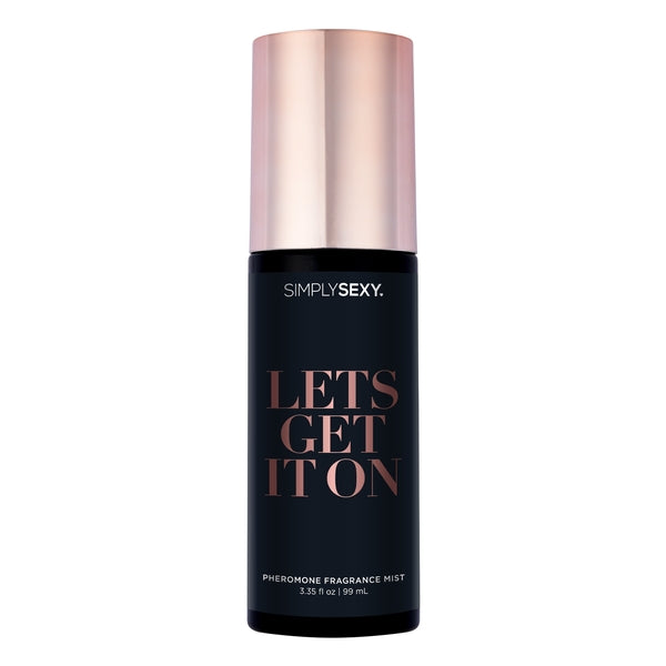 SIMPLY SEXY PHEROMONE MIST LETS GET IT ON 3.35 FL OZ