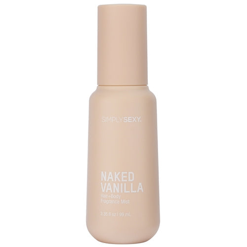 SIMPLY SEXY PHEROMONE HAIR AND BODY MIST NAKED VANILLA 3.35OZ