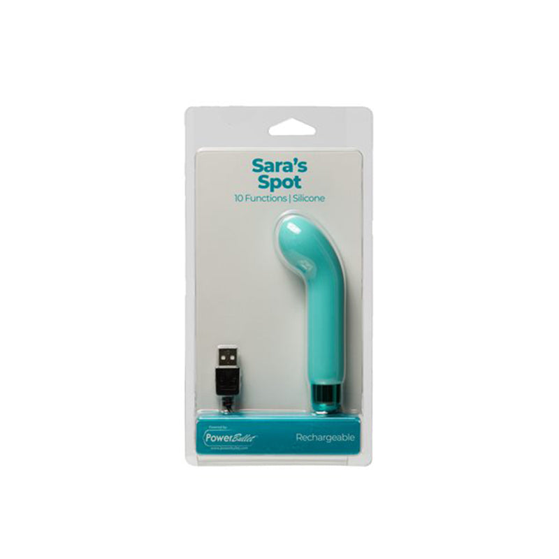 Sara's Spot Rechargeable Bullet With Removable G-Spot Sleeve-Pinkfoxxx