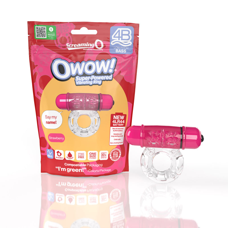 Screaming O 4B OWow Vibrating Cockring-Pinkfoxxx