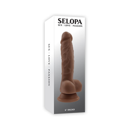 Selopa Non-Vibrating Dildo 6 in.-Pinkfoxxx