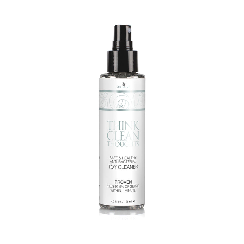 Sensuva Think Clean Thoughts Anti-Bacterial Toy Cleaner-Pinkfoxxx