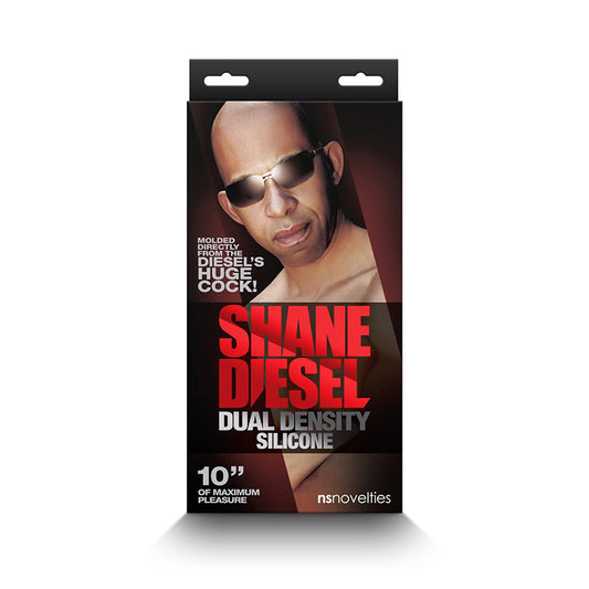 Shane Diesel Dual Density Silicone 10 in. Dildo-Pinkfoxxx
