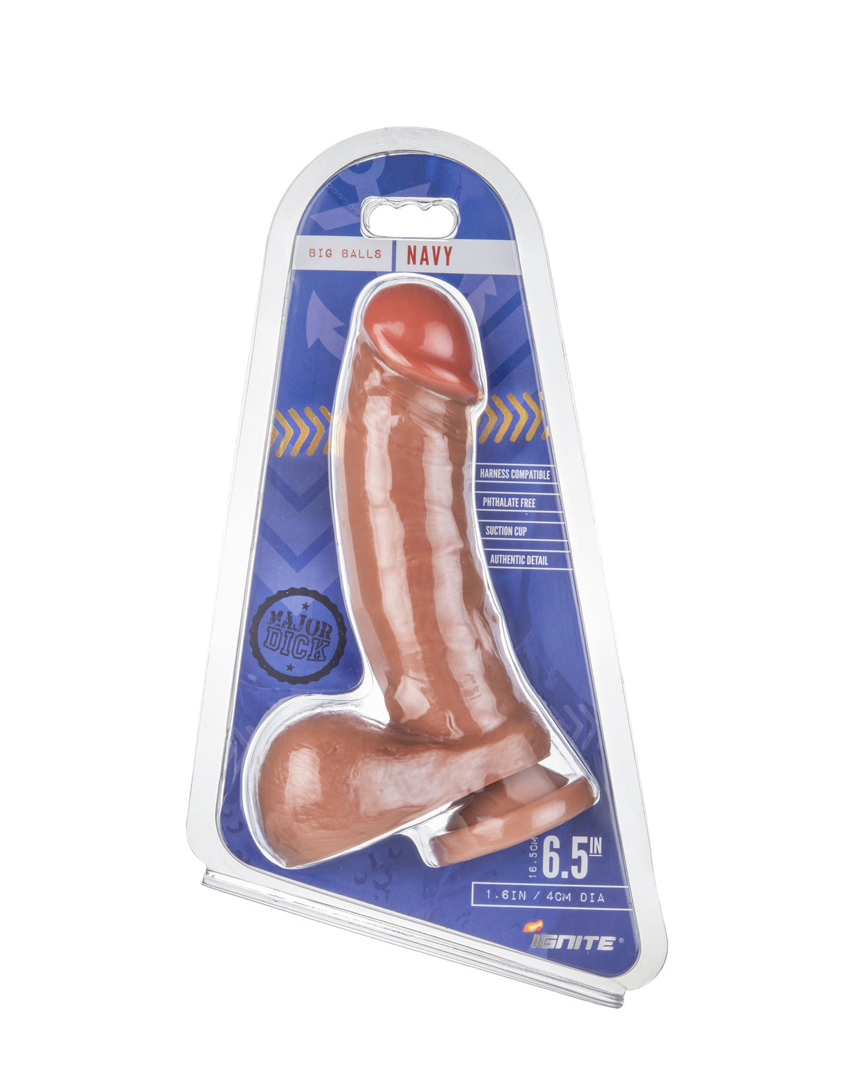 MAJOR DICK NAVY CARAMEL - SIN20726