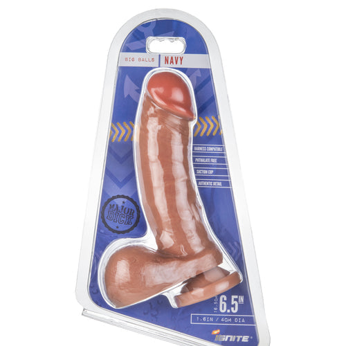 MAJOR DICK NAVY CARAMEL - SIN20726