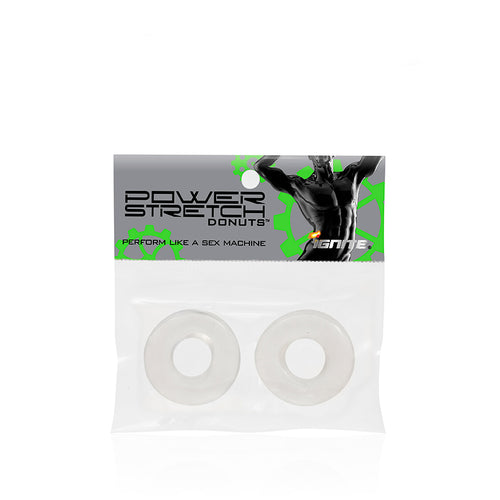 POWER STRETCH DONUTS 2 PACK CLEAR - SIN95004