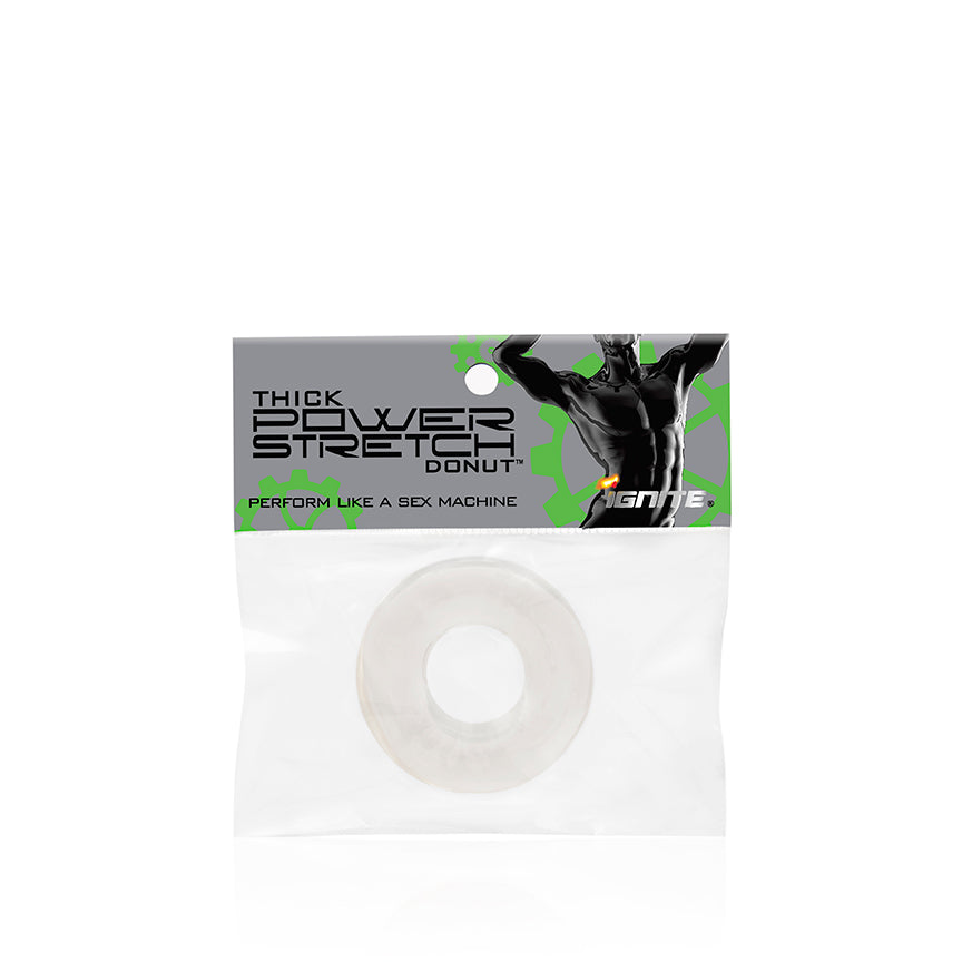THICK POWER STRETCH DONUT CLEAR IN BAG - SIN95111