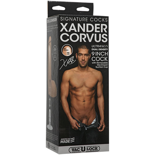 Signature Cocks - ULTRASKYNCock w/Removable Vac-U-Lock Suction Cup Vanilla-Pinkfoxxx