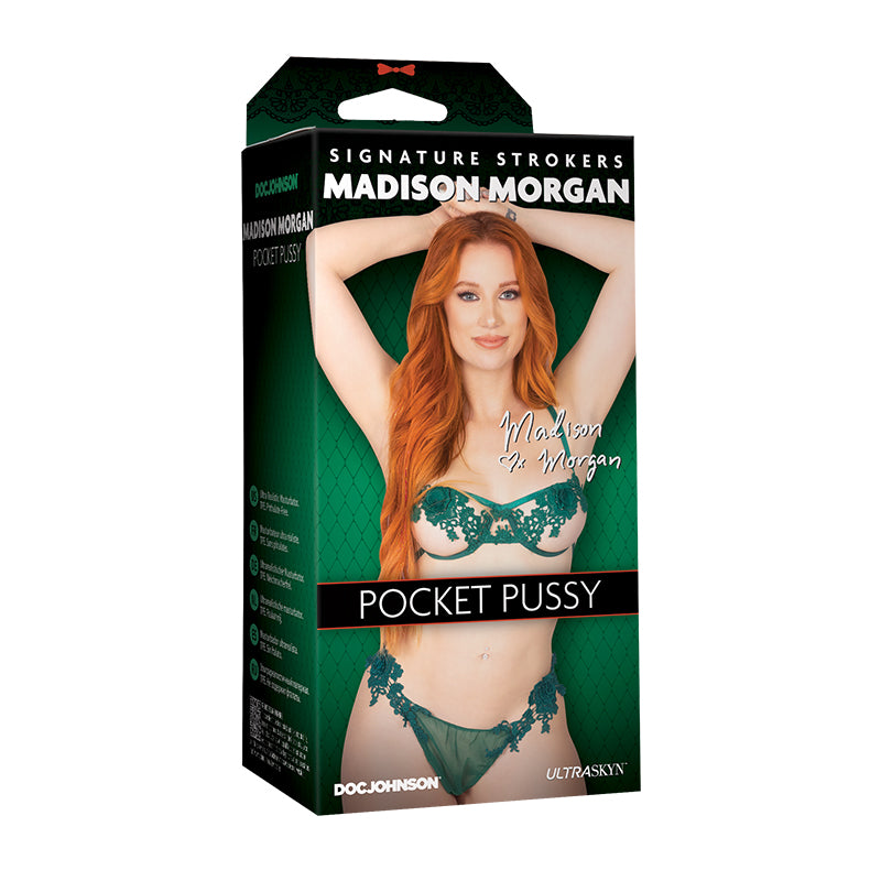 Signature Strokers Madison Morgan ULTRASKYN Pocket Pussy-Pinkfoxxx