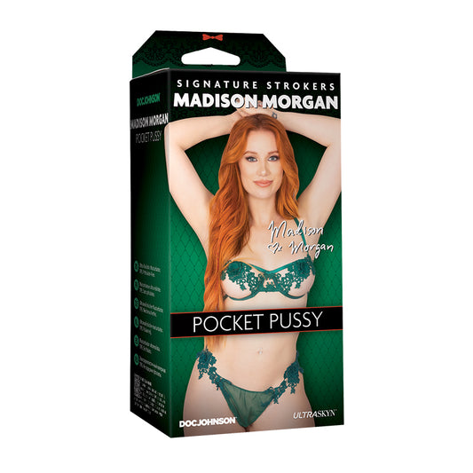 Signature Strokers Madison Morgan ULTRASKYN Pocket Pussy-Pinkfoxxx