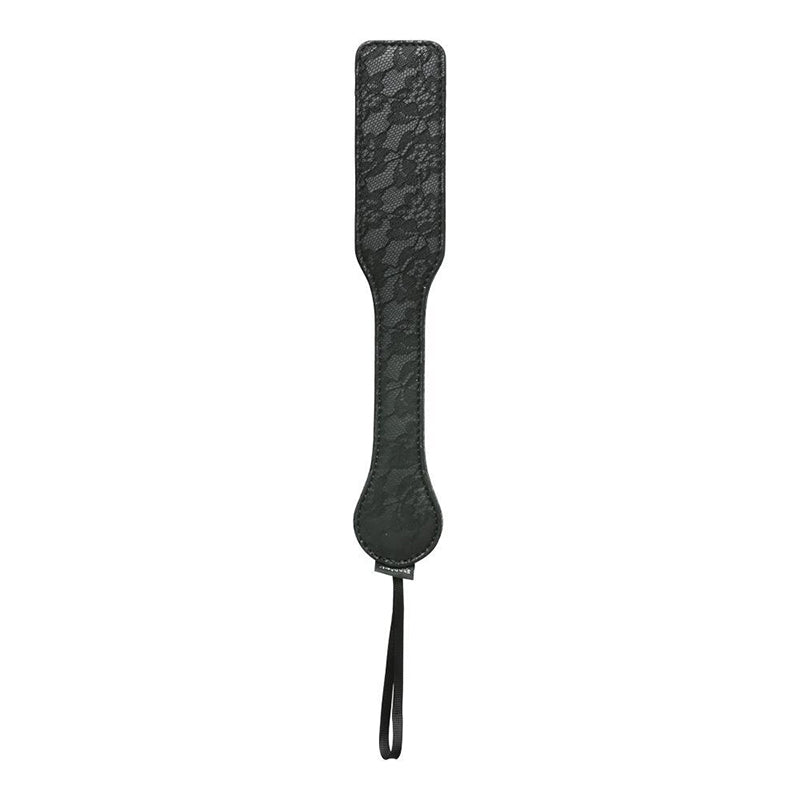 Sincerely, Sportsheets Lace Paddle Black-Pinkfoxxx