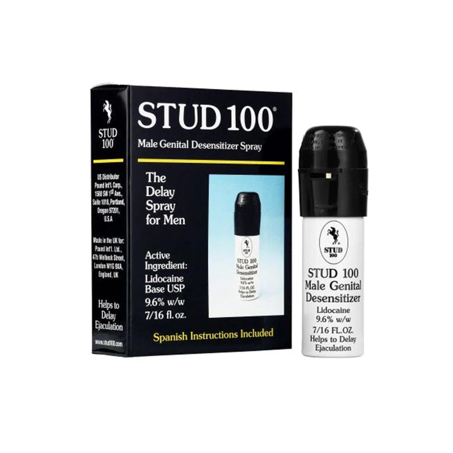 Stud 100 Delay Spray (12 Pieces .5oz Each)-Pinkfoxxx