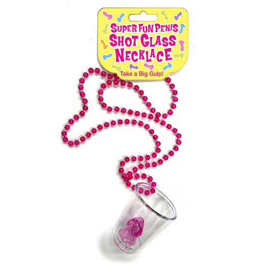 Super Fun Penis Shot Glass Necklace-Pinkfoxxx