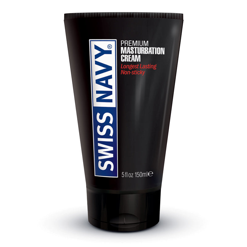 Swiss Navy Masturbation Cream 5oz-Pinkfoxxx