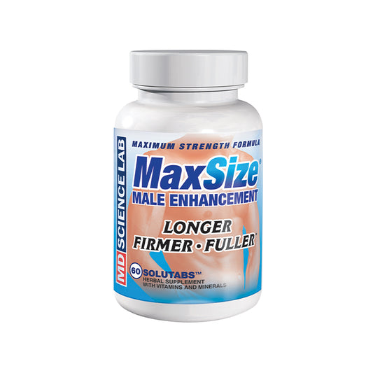 Swiss Navy MaxSize Maximum Strength Enhancement 60 Tablet Bottle-Pinkfoxxx