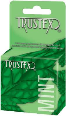 TRUSTEX CONDOMS-MINT - T4005