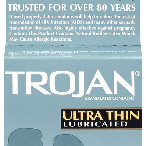 TROJAN ULTRA THIN LUBE 3PK - T92620