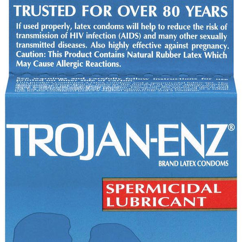 TROJAN ENZ SPERMICIDAL 3PK - T93150