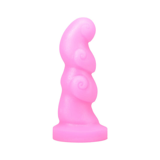 TANTUS HOOKAH 5.75 IN. SOFT DILDO-Pinkfoxxx