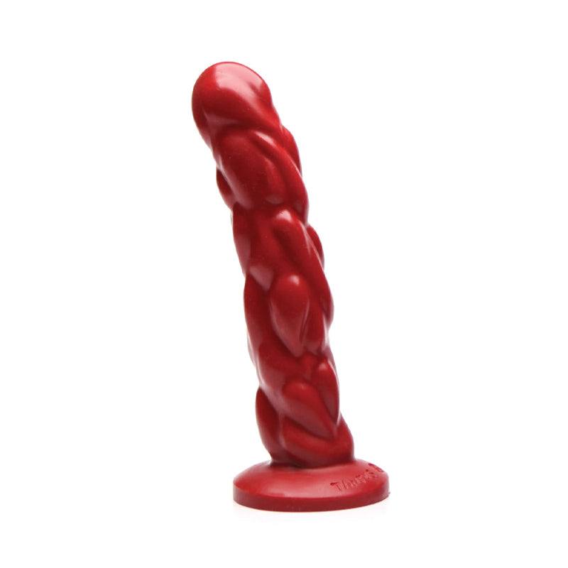 TANTUS PAISLEY TEXTURED DILDO (BAG)-Pinkfoxxx