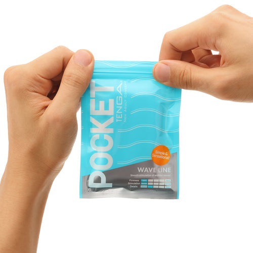 POCKET TENGA WAVE LINE (NET) (Out Beg Feb) - TENPOT001