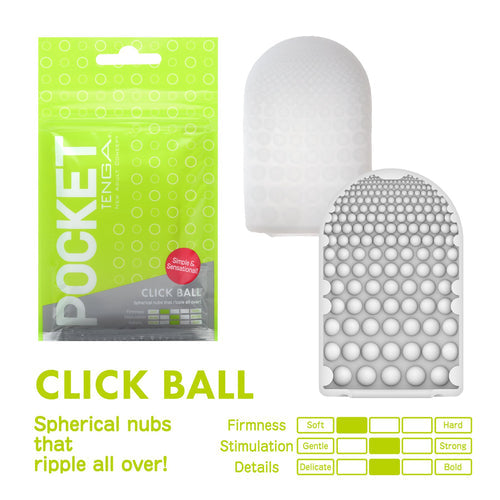 POCKET TENGA CLICK BALL (NET) - TENPOT002