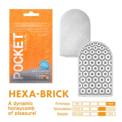 POCKET TENGA HEXA-BRICK (NET) - TENPOT004