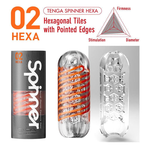 TENGA SPINNER HEXA (NET) - TENSPN002
