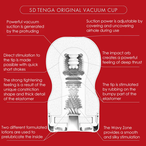 TENGA SD ORIGINAL VACUUM CUP (NET) - TENTOC201SD