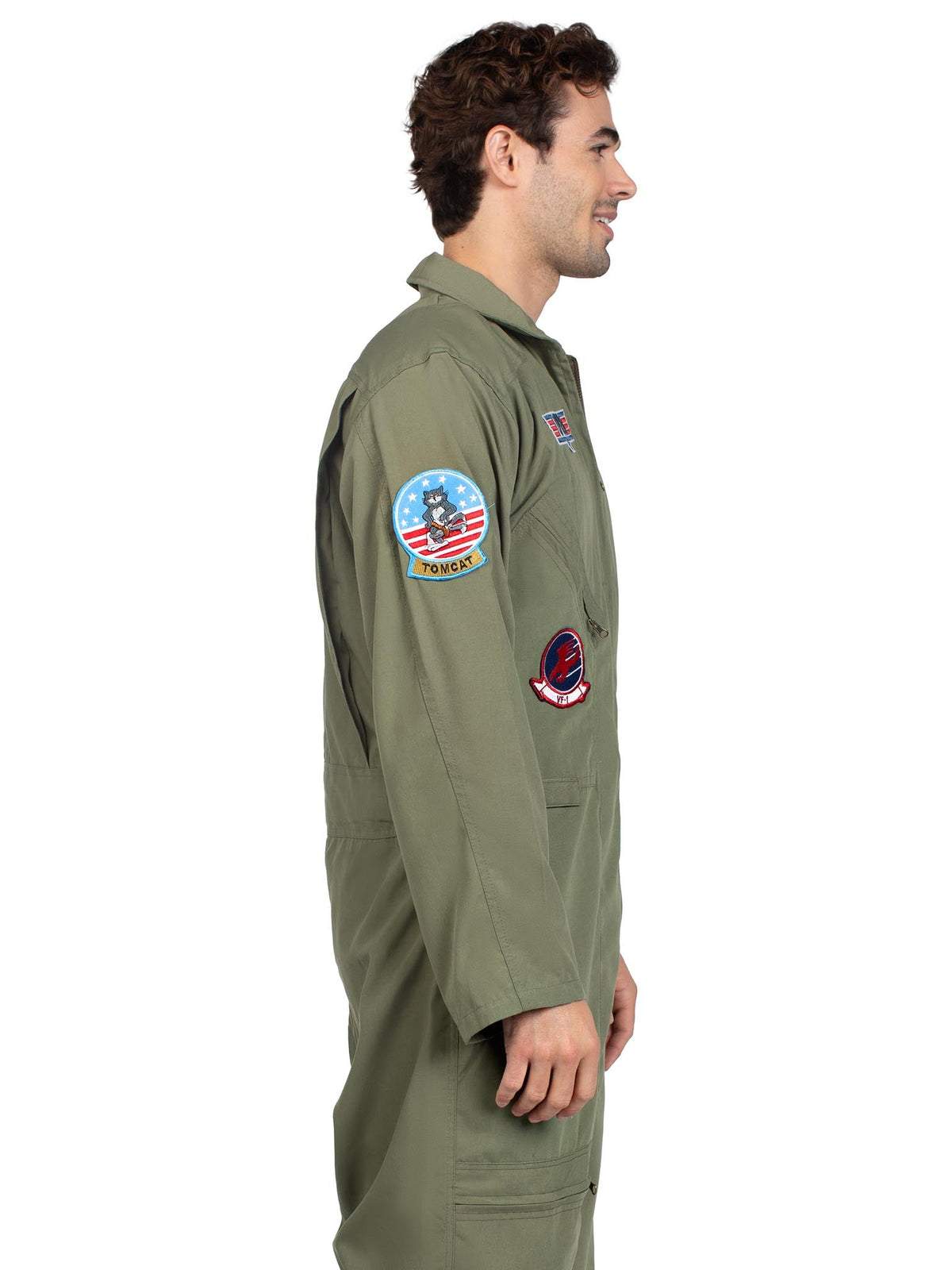Men's Top Gun Costume Flight Suit - TG83702   14305
