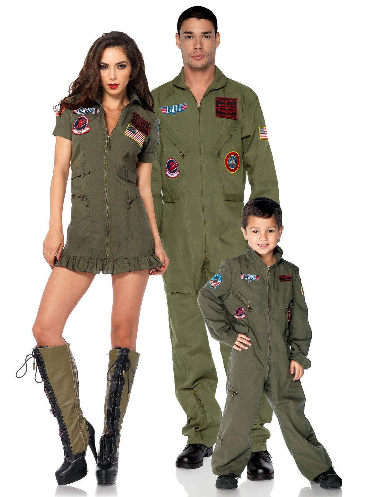 Boy's Top Gun Flight Suit Costume - TG48164   14325
