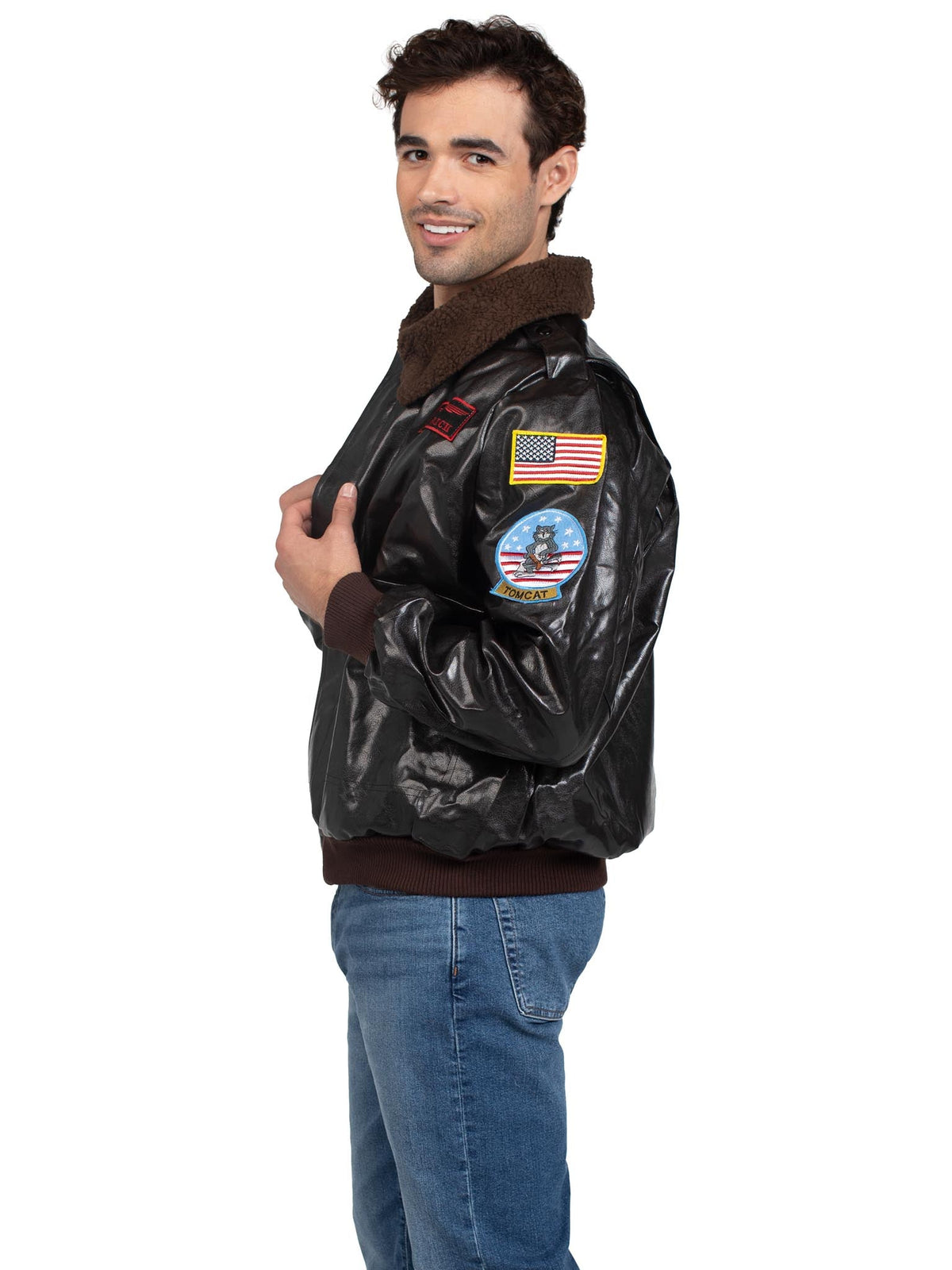 Men's Top Gun Bomber Jacket - SKTG83703 07725