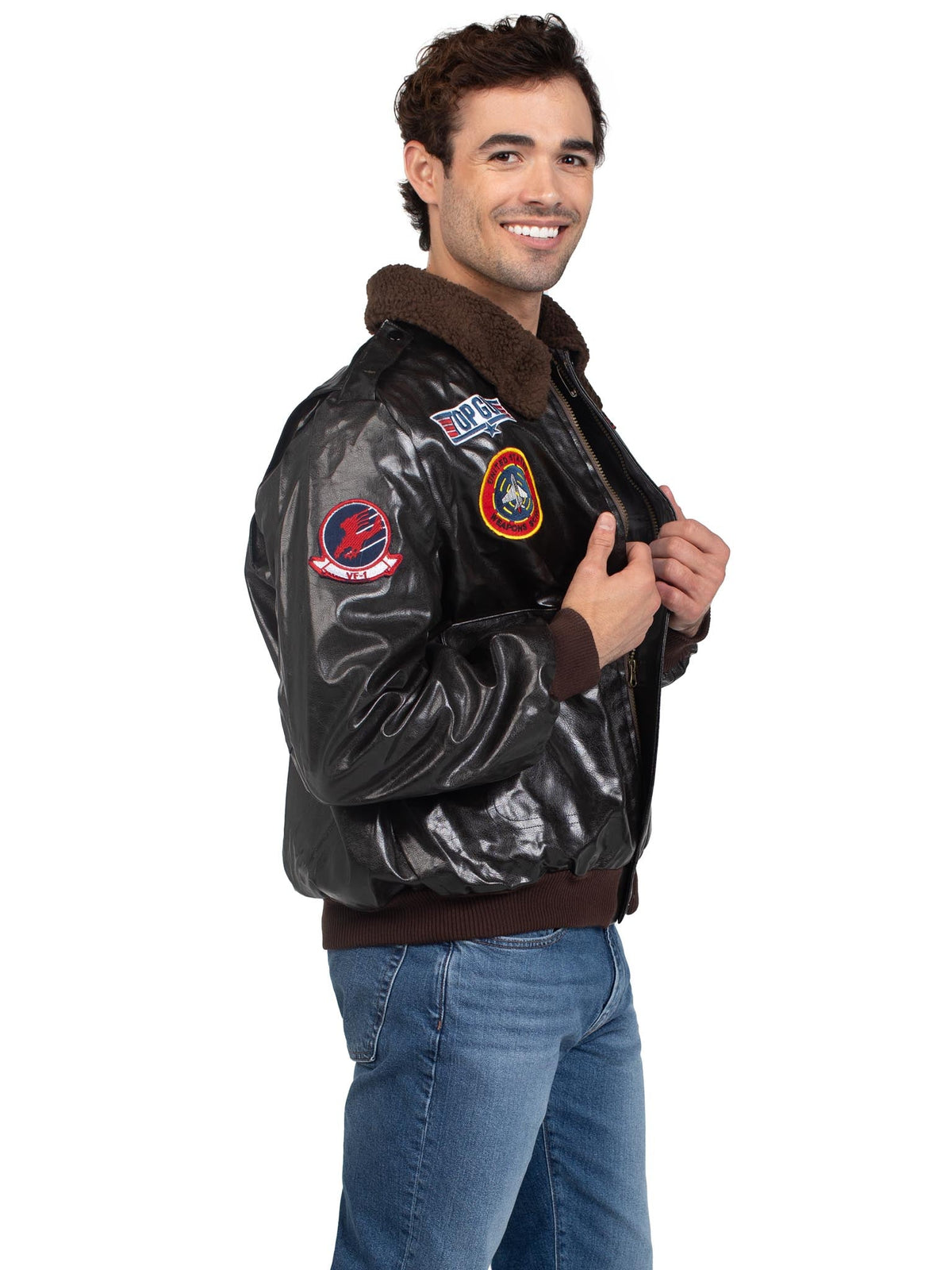 Men's Top Gun Bomber Jacket - SKTG83703 07725