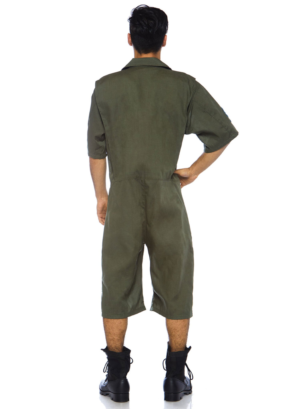 Men's Top Gun Costume Short Flight Suit - TG86774   14301