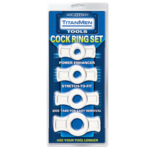 TITANMEN - COCK RING SET-Pinkfoxxx