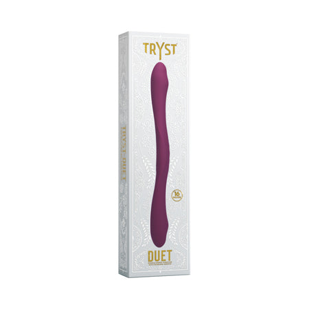 TRYST DUET DOUBLE ENDED VIBRATOR WITH WIRELESS REMOTE-Pinkfoxxx