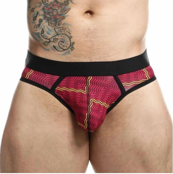 MALE BASICS SEXY POUCH BRIEF TWEED LARGE - MBH03TWDL