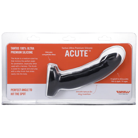 Tantus Acute 5.5 in. Curved Dildo Medium-Firm-Pinkfoxxx