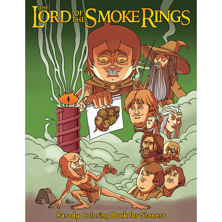 The Lord of the Smoke Rings Coloring Book-Pinkfoxxx