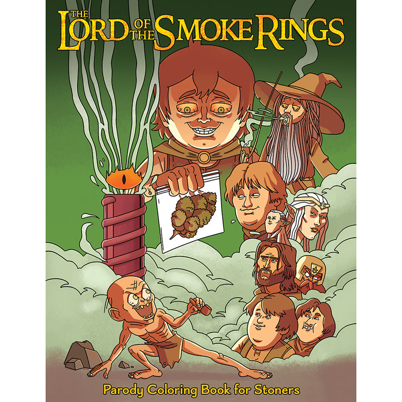 The Lord of the Smoke Rings Coloring Book-Pinkfoxxx
