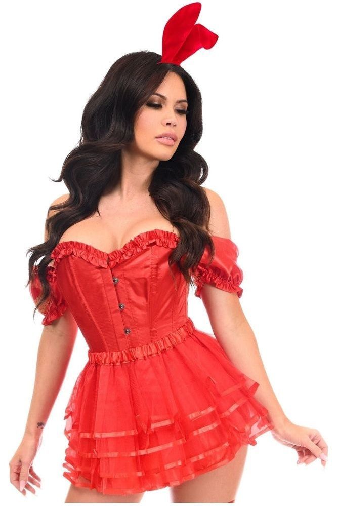 Top Drawer 4 PC Bunny Corset & Tutu Costume