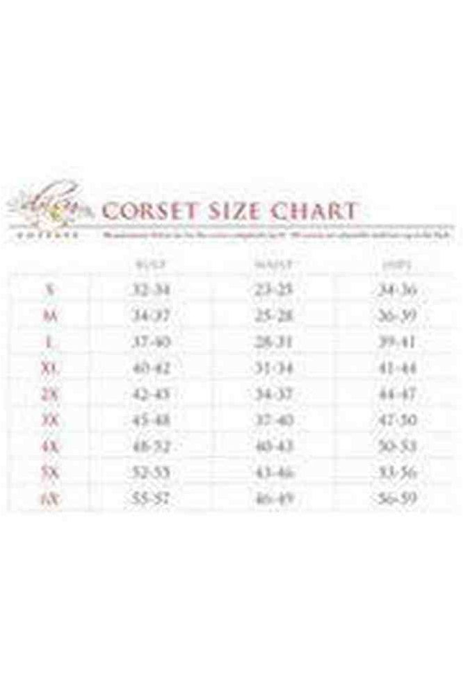 Top Drawer 4 PC Classic Red Bunny Corset Costume