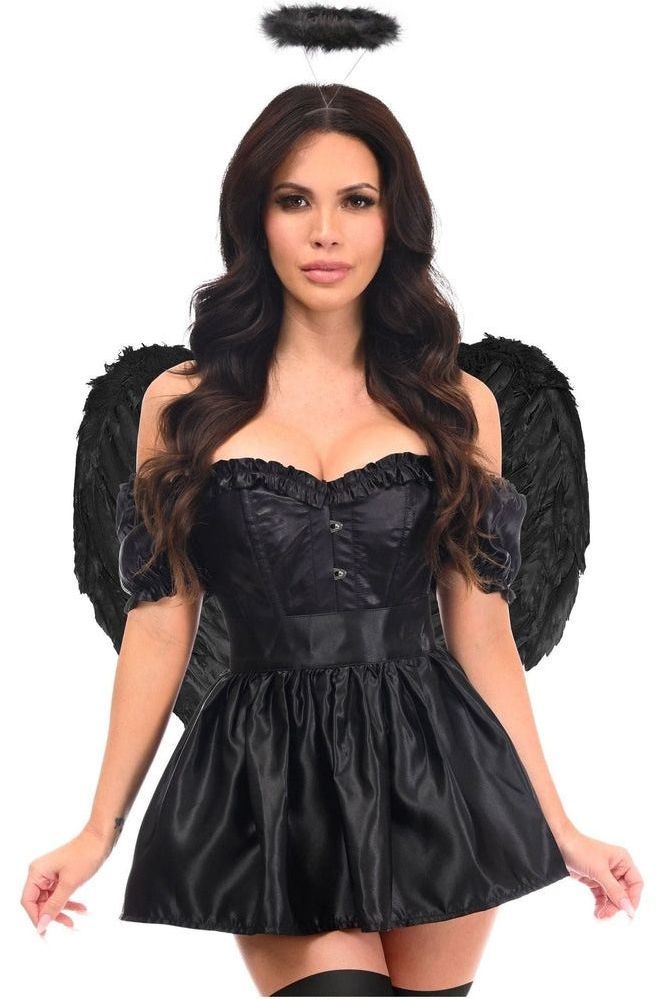 Top Drawer 4 PC Dark Angel Corset Costume