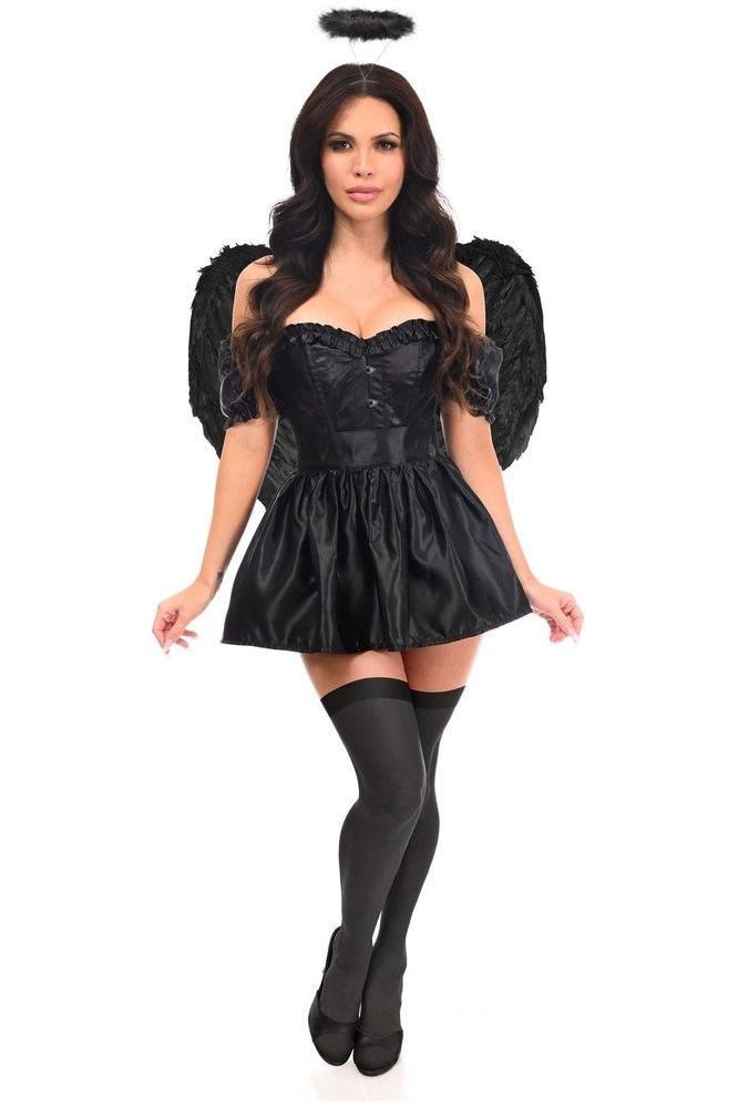 Top Drawer 4 PC Dark Angel Corset Costume