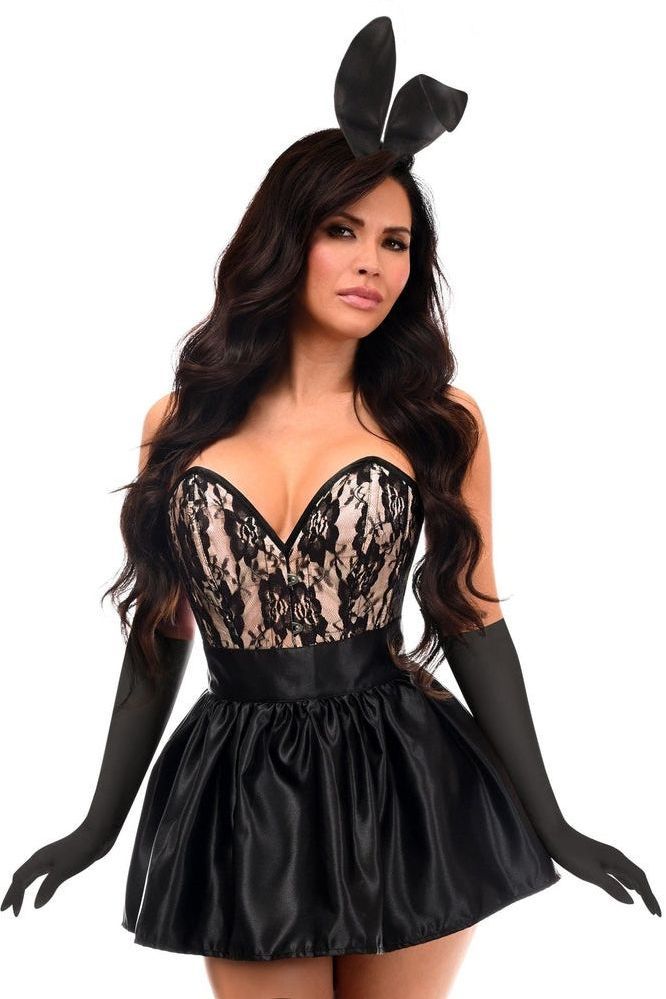 Top Drawer 5 PC Elegant Bunny Corset Costume