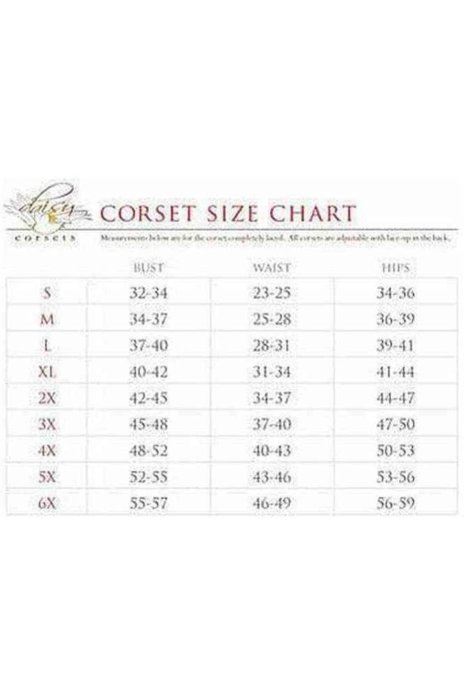 Top Drawer Fuchsia Underwire Sheer Lace Steel Boned Corset