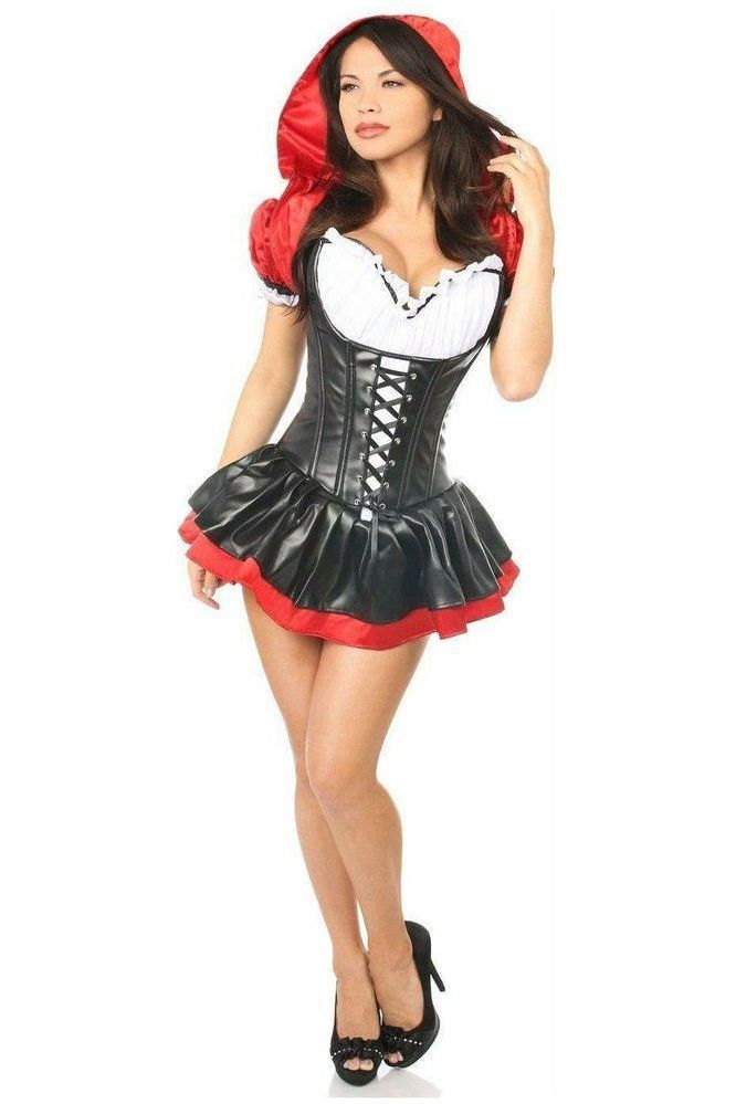 Top Drawer Premium Red Riding Hood Corset Dress Costume