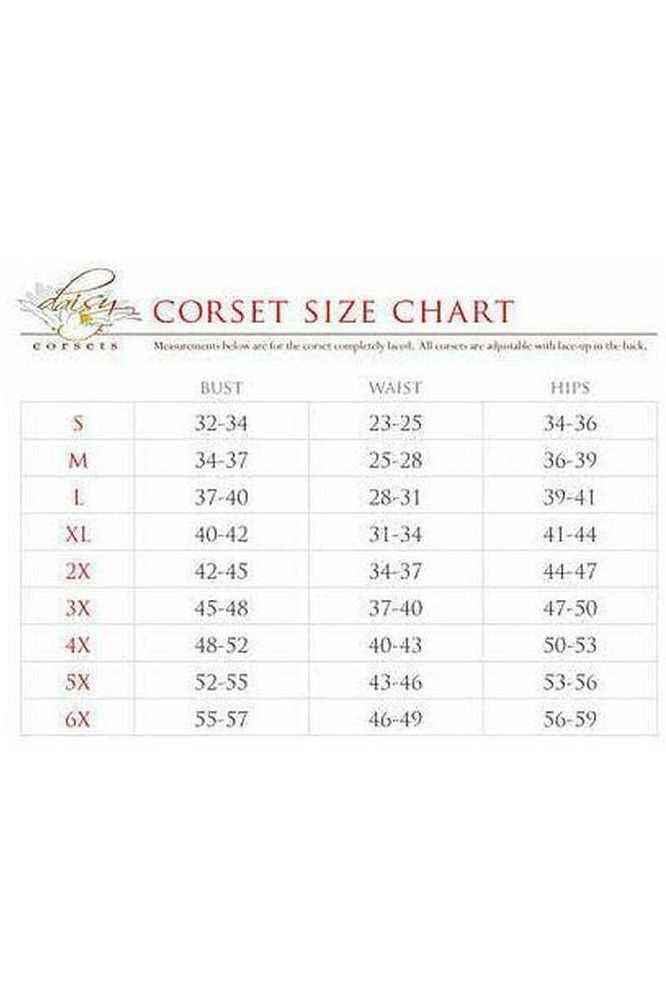 Top Drawer Purple Patent & Fishnet Underbust Corset